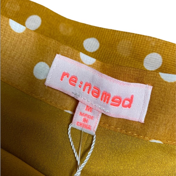 re:named Polka Dot Tied Wrap Skirt - Picture 4 of 4